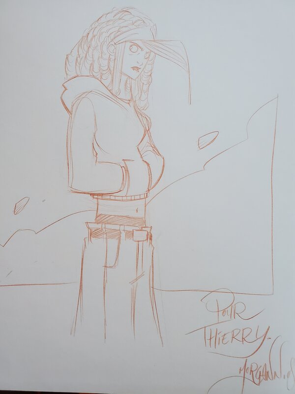 Morgann, L'IVRESSE DES FANTÔMES   T1 LILI FLEUR BLEUE - Sketch