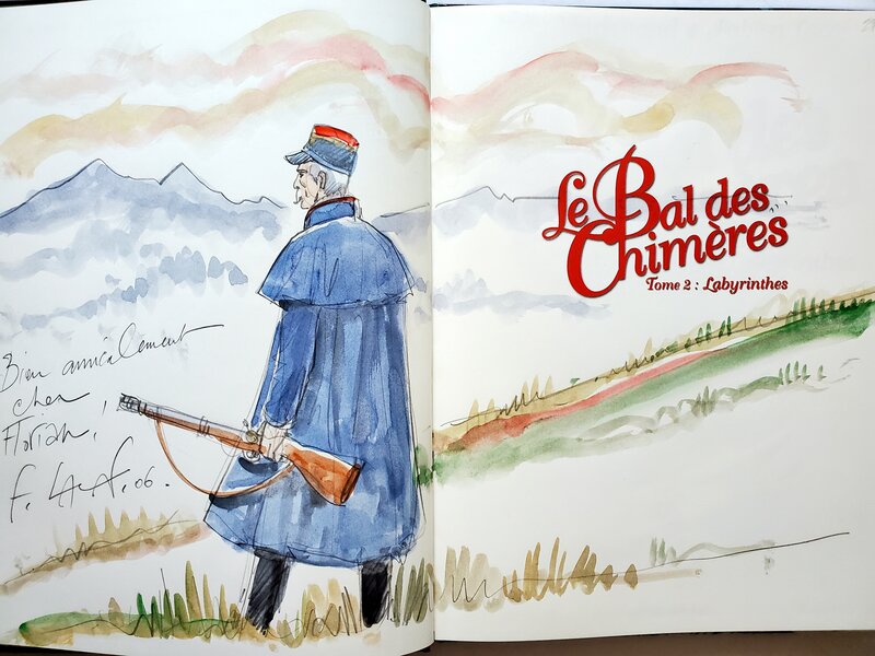 Fabien Lacaf, LE BAL DES CHIMERES   T2 LABYRINTHES - Sketch