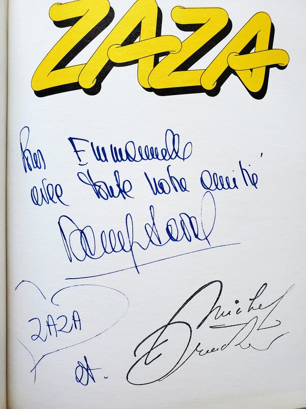 Dominique Lebreton, LES AVENTURES DE ZAZA   T2 ULURU - Sketch