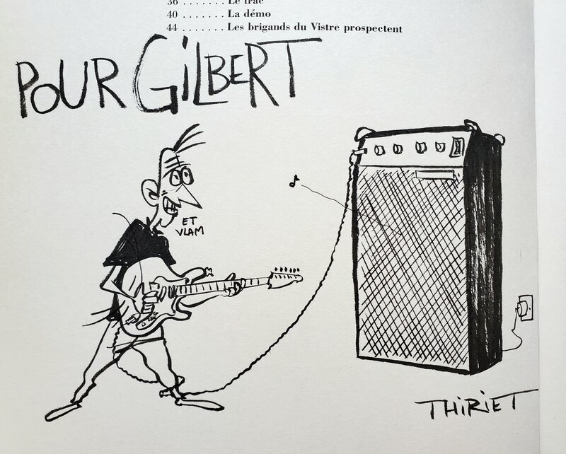 Jean-Michel Thiriet, LES BRIGANDS DU VISTRE - Dédicace