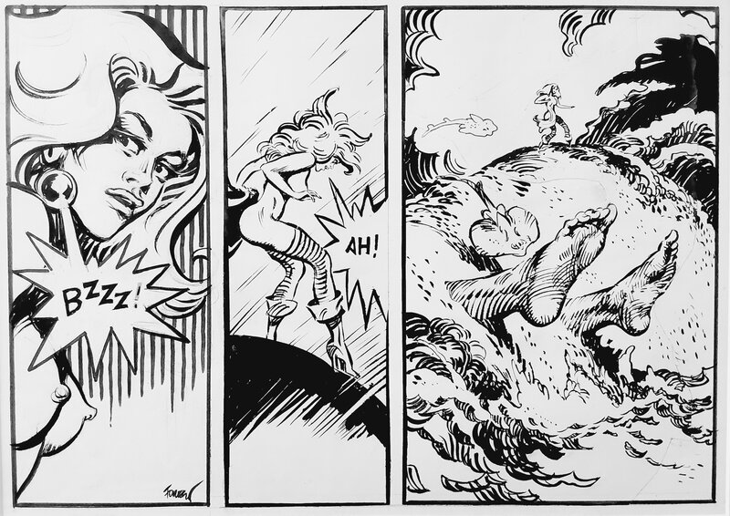 Barbarella: BZZZ ! by Jean-Claude Forest - Comic Strip