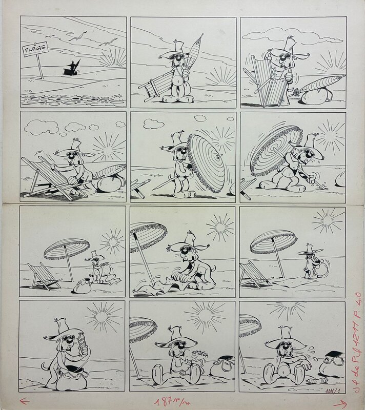 Gai-Luron by Gotlib - Comic Strip