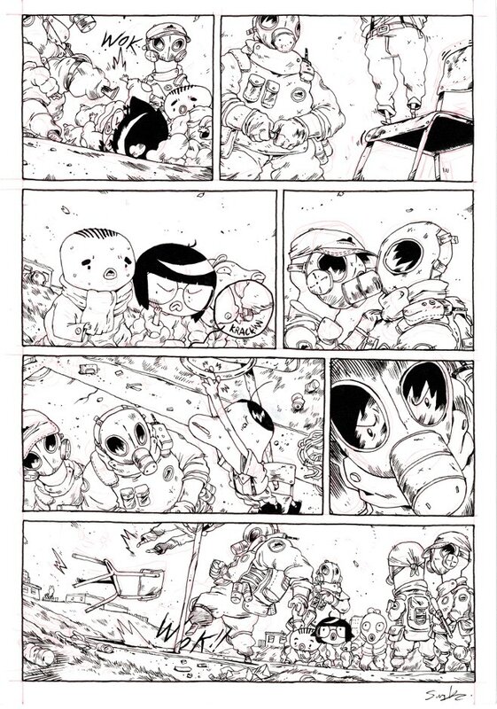 Grocery T3 page 281 by Guillaume Singelin - Planche originale