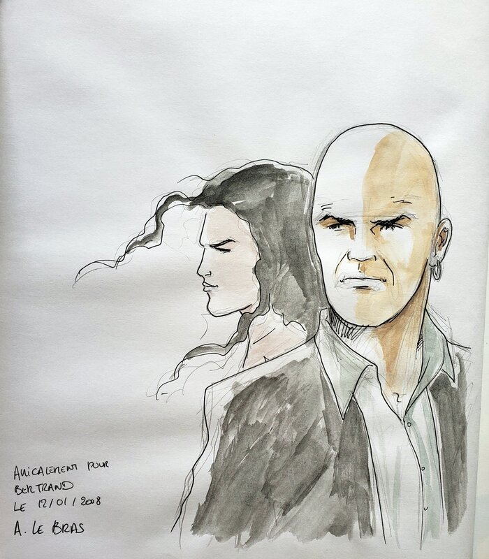 André Le Bras, LE SCEAU DE L'ANGE   T1 - Sketch