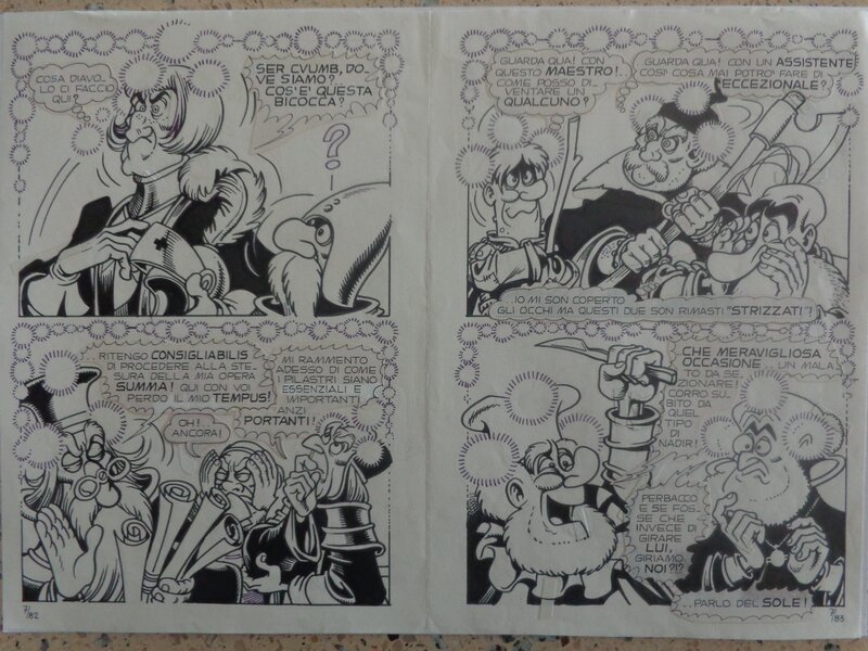 Magnus, La Compagnia Della Forca n.7 pages 82-83 - Comic Strip