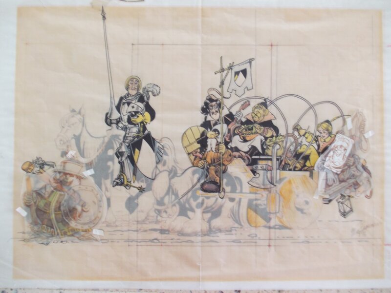 MAGNUS Raviola Roberto, Giovanni Romanini, La Compagnia della Forca - Original Illustration