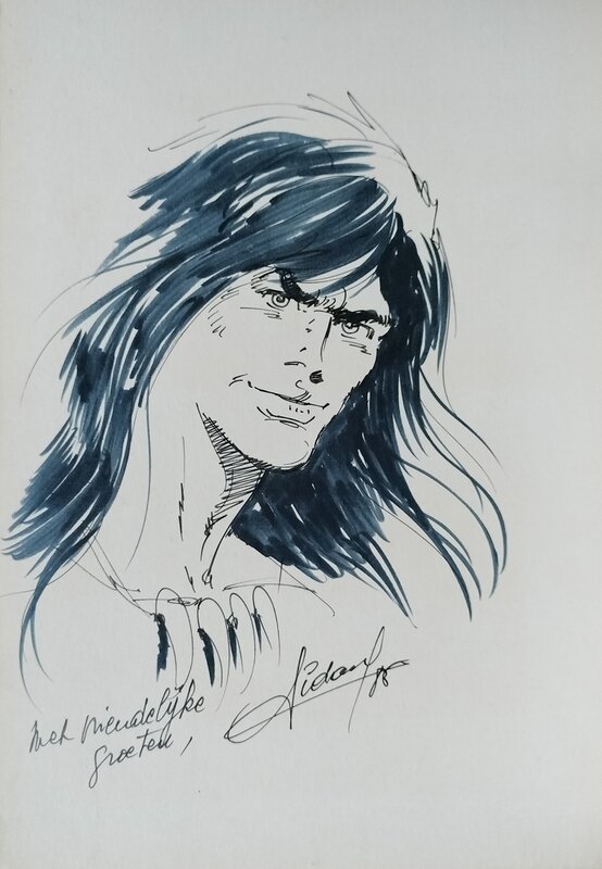 Tounga by Edouard Aidans - Sketch