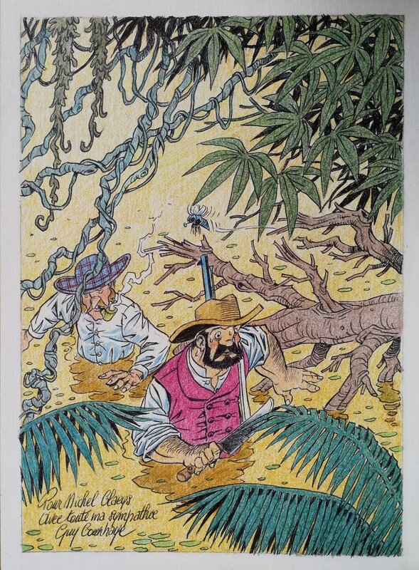 Guy Counhaye, Professeur Stratus 3 - Illustration originale