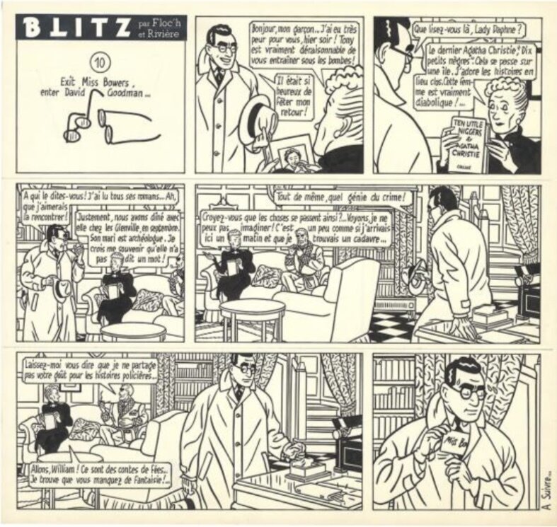 Blitz par Jean-Louis Floch - Planche originale