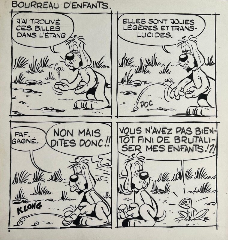 Gotlib, Henri Dufranne, Gotlib - Dufranne - Gag Gai-Luron - Pif Gai-Luron Poche N°2 - Comic Strip