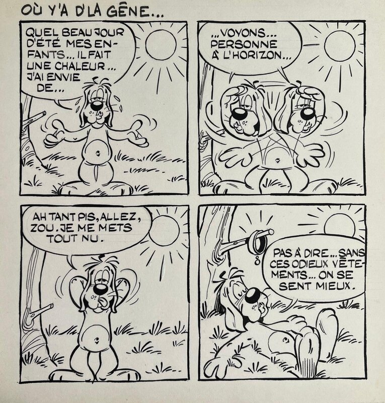 Gotlib, Henri Dufranne, Gotlib - Dufranne - Gag Gai-Luron - Pif Gai-Luron Poche N°2 - Comic Strip