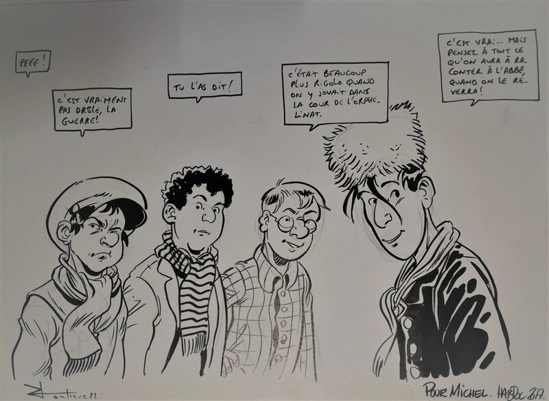 La guerre des Lulus par Hardoc - Dédicace