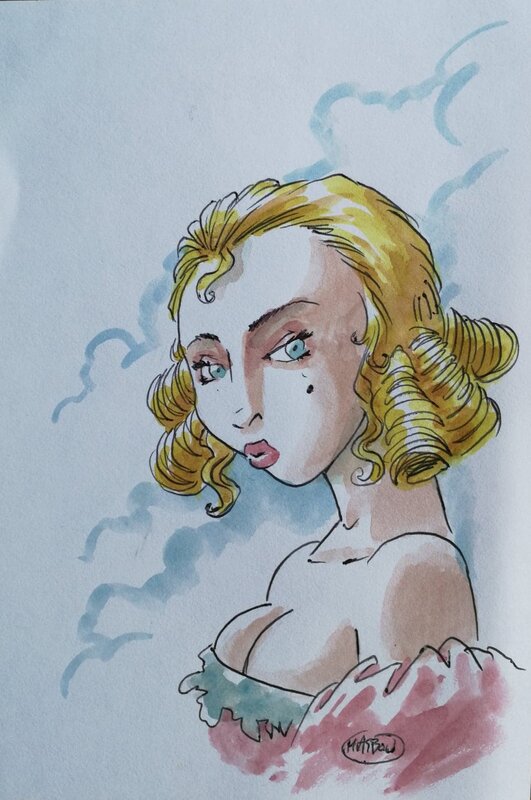 Jean-Luc Masbou, De Cape et de Crocs 3 - Illustration originale