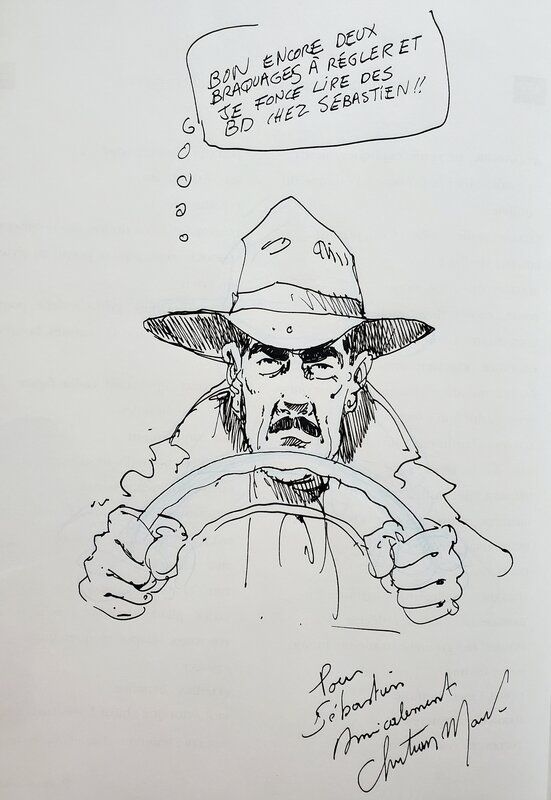 Christian Maucler, LES ENQUÊTES DU COMMISSAIRE RAFFINI   T6 PIERROT LA LUNE - Sketch