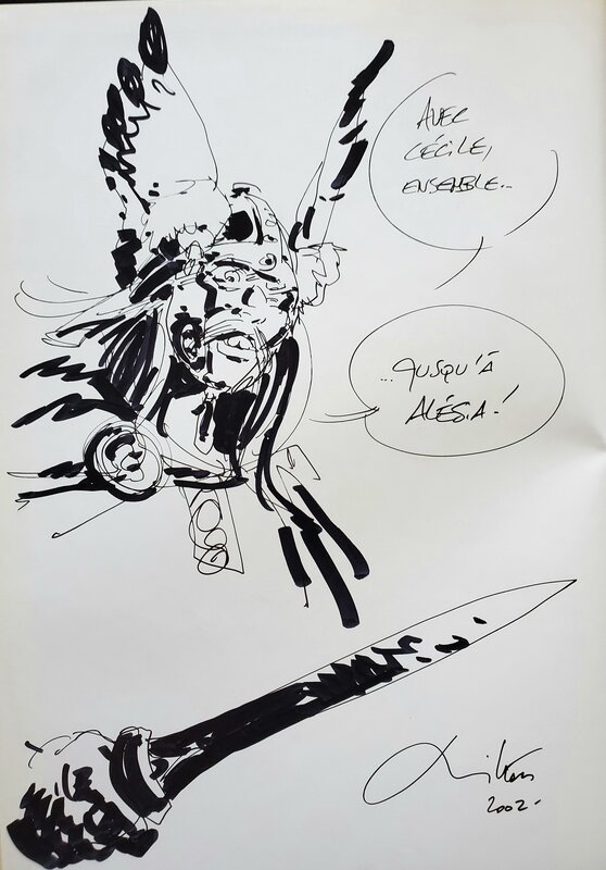 Jean-Yves Mitton, VAE VICTIS !   T7 YORC, LE BATELEUR - Sketch