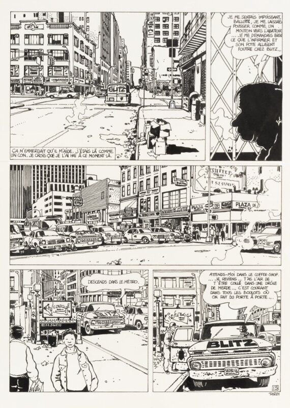 Tueur de Cafards by Jacques Tardi - Comic Strip