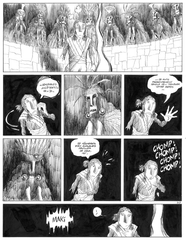 La nuit de l'inca by Frantz Duchazeau, Fabien Vehlmann - Comic Strip