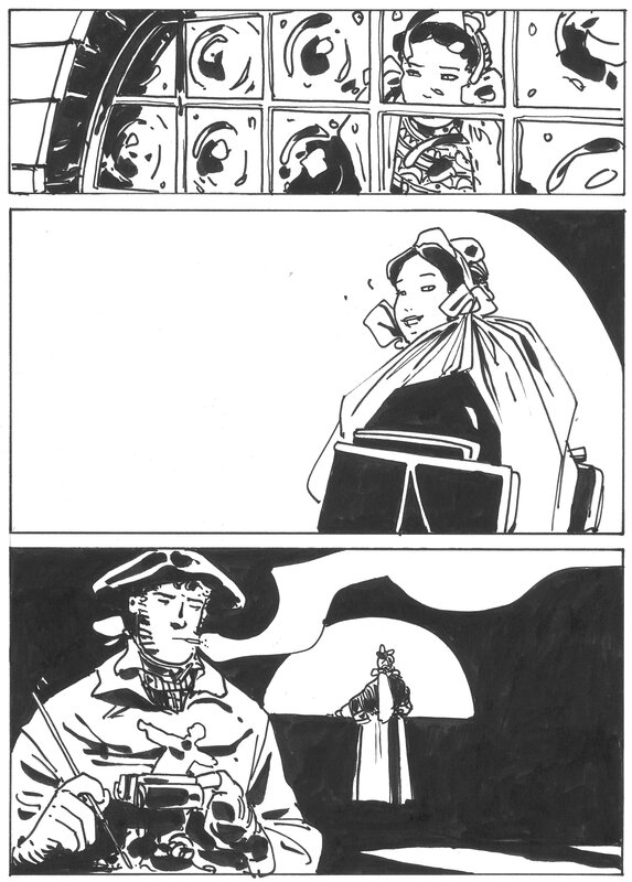 Bruno Le Floc'h, Une après-midi d'été - Comic Strip