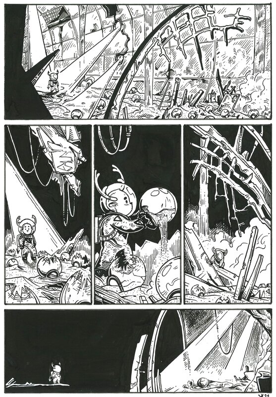 Moon Deer by Yoann Kavege - Comic Strip