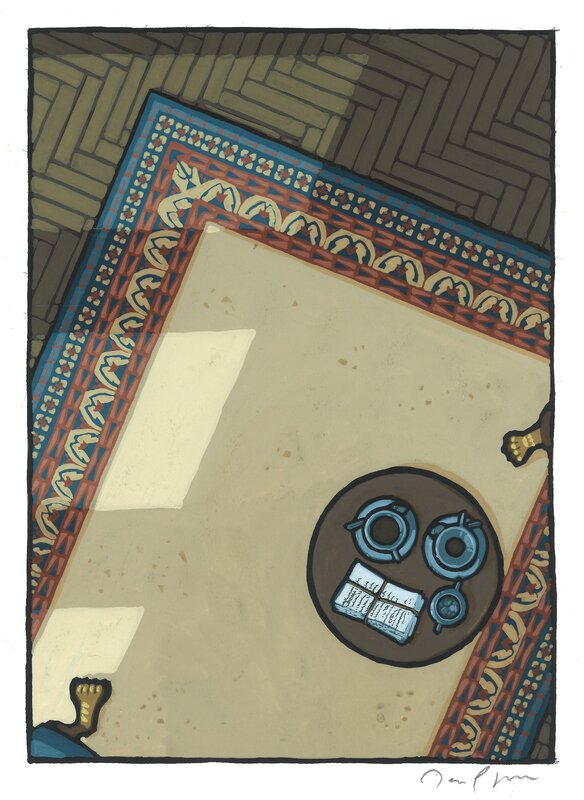 Coeur des ténèbres par Jean-Philippe Stassen - Illustration originale