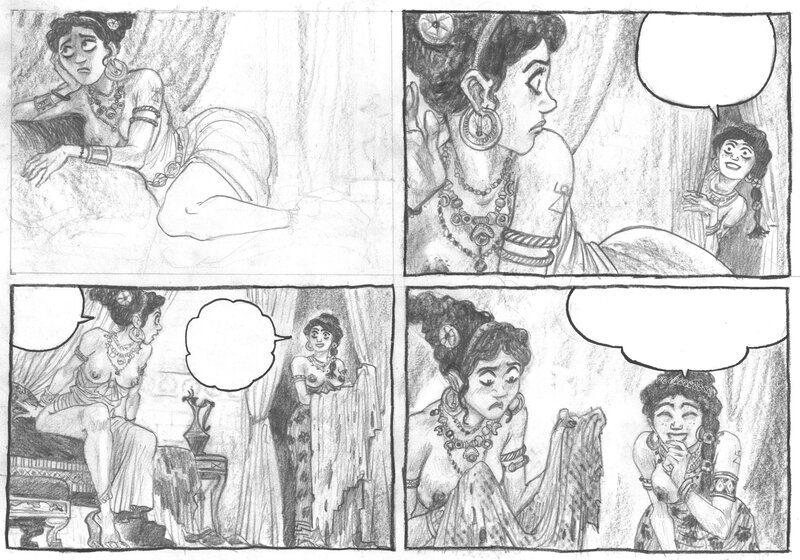 Hervé Tanquerelle, Les voleurs de Carthage - Comic Strip
