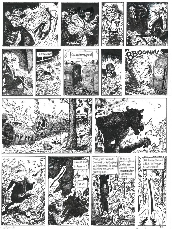 Professeur Bell by Hervé Tanquerelle, Joann Sfar - Comic Strip