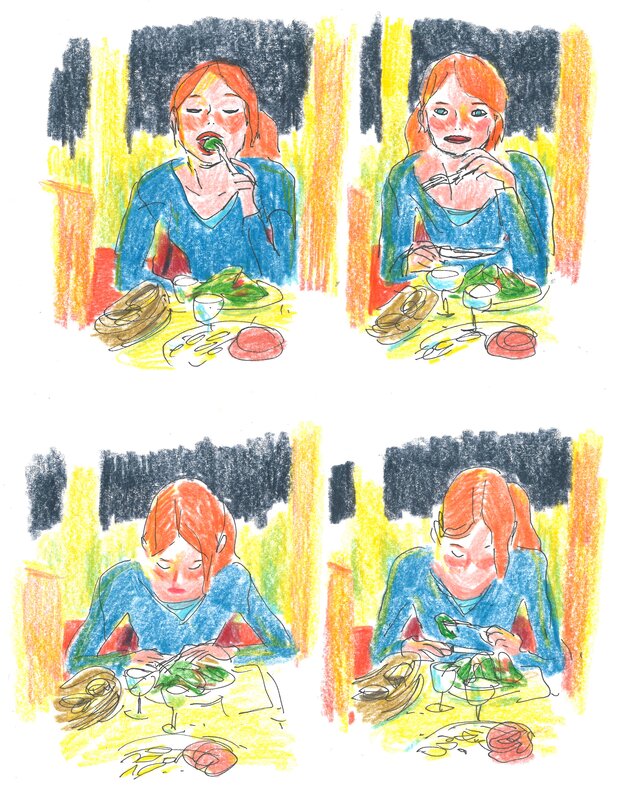 Dans mes yeux by Bastien Vivès - Comic Strip