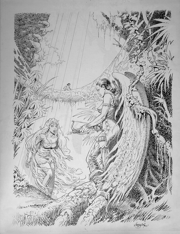 For sale - Aouamri Couverture Sylve - Comic Strip