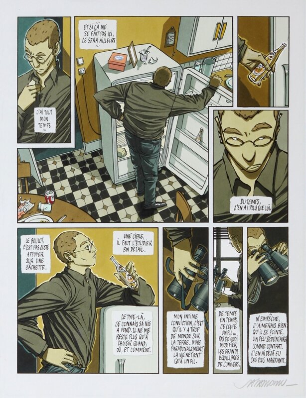 Jacamon - Le Tueur - T1P13 - Planche originale
