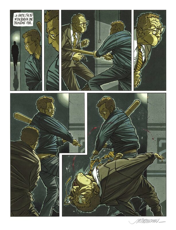 Jacamon - Le Tueur - T1P26 - Planche originale