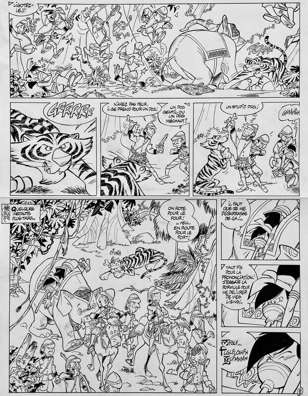 For sale - 1990'S - Tandori by Curd Ridel - Comic Strip