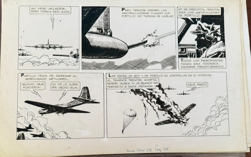Amapola Negra by Francisco Solano Lopez, Hector Oesterheld - Comic Strip