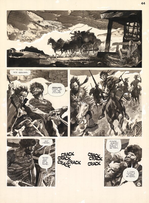 Alberto Breccia, Juan Sasturain, 1983 - Perramus Book 1 Chapter 6 - Comic Strip