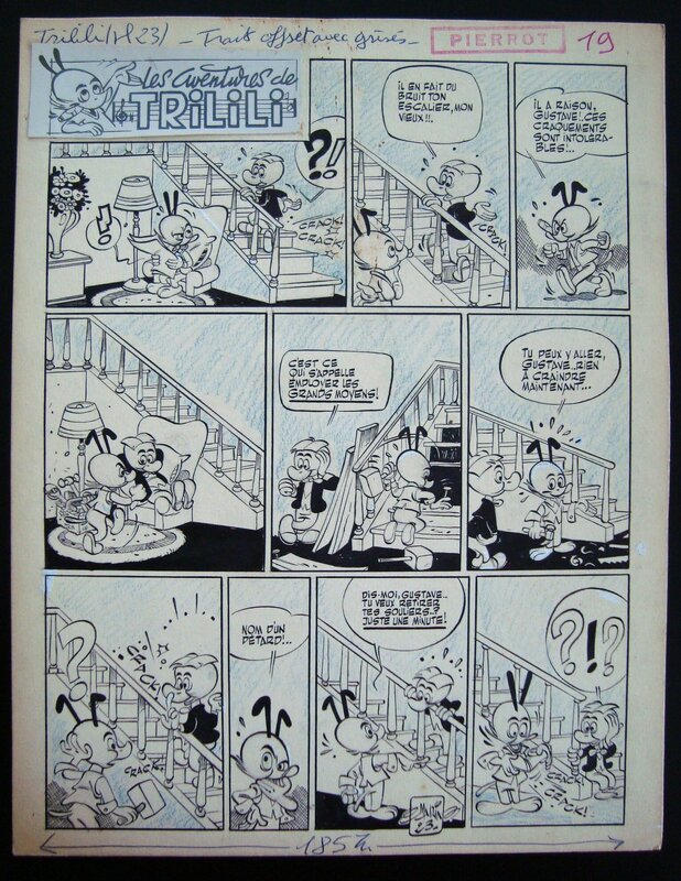 Claude Marin, Les aventures de TRILILI - Comic Strip