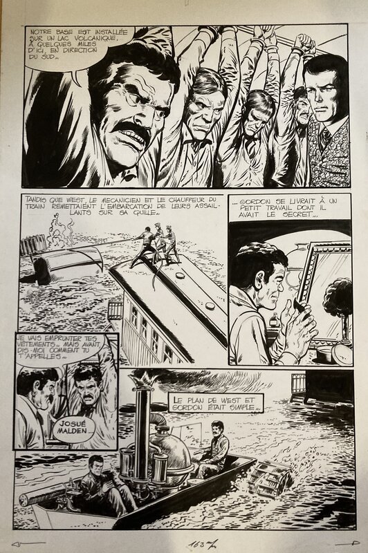 Gérald Forton, Les mystères de l ouest - Comic Strip