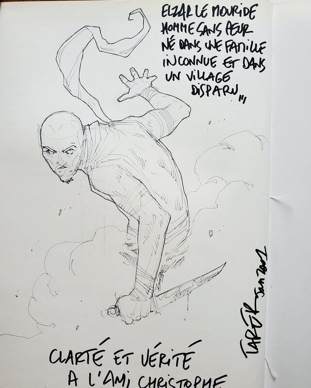 Ivan Gomez Montero, Tarek, TADMOR   T1 LA GUILDE DU SAFRAN - Dédicace
