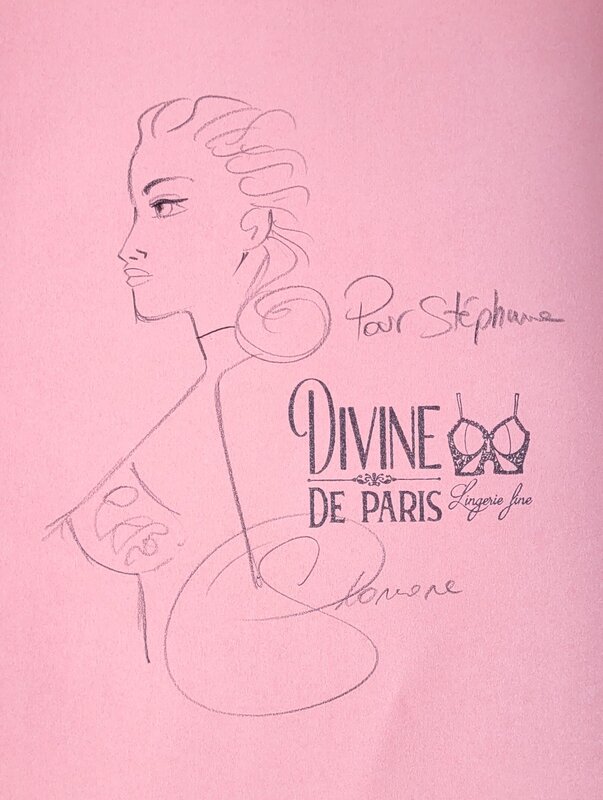 La crevette by Paul Salomone - Sketch