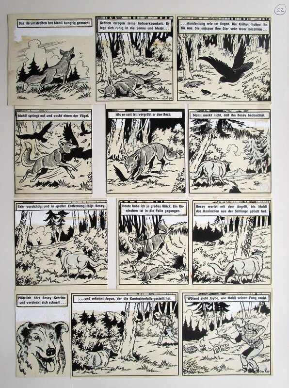 Karel Verschuere, Willy Vandersteen, Bessy #29 - Onrust in Redskin City pagina 22 - Verschuere / Vandersteen - Comic Strip