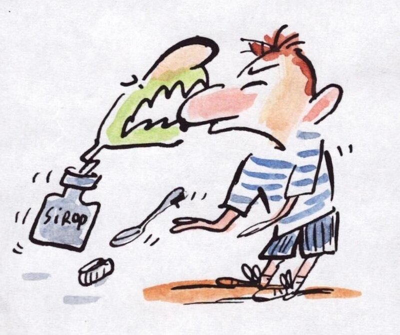 Astrapi par Serge Bloch - Illustration originale