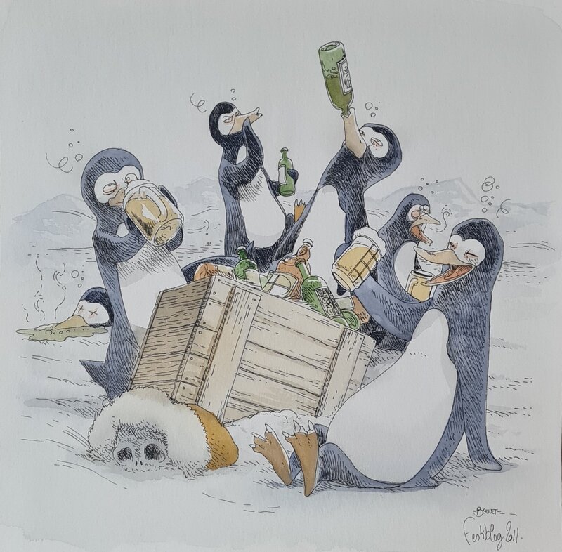 Festiblog par Boulet - Illustration originale