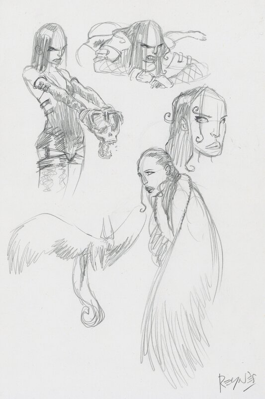 Mathieu Reynes, Croquis 