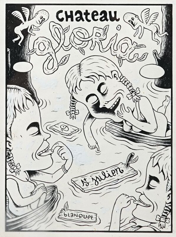 Gloria par Stéphane Blanquet - Illustration originale