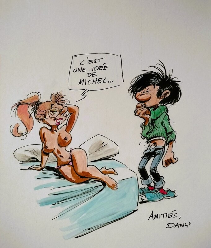 Mademoiselle Jeanne par Dany - Dédicace