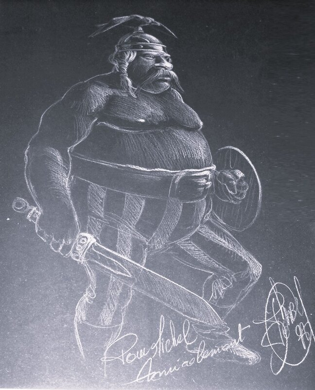Obélix by Philippe Delaby - Sketch