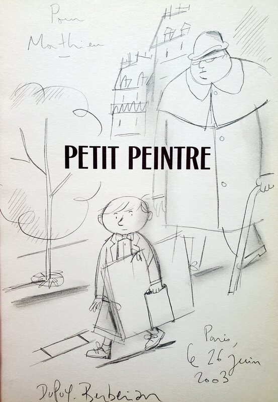 PETIT PEINTRE by Philippe Dupuy - Sketch