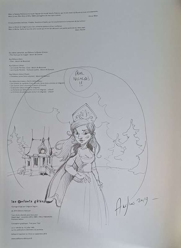 Alexis Nesme, Katia - Le maître des tapis - Sketch