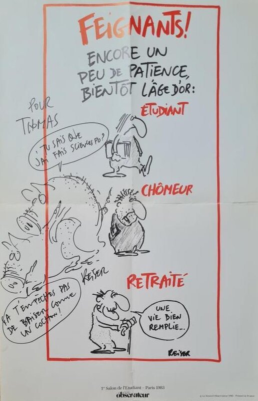 Salon de l’étudiant par Jean-Marc Reiser - Dédicace