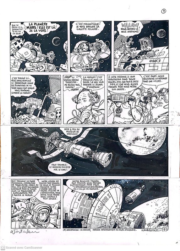 Jeannette Pointu by Marc Wasterlain - Comic Strip