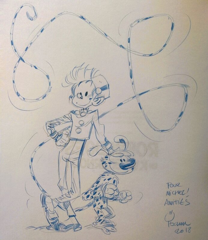 Yoann, Spirou et Marsupilami - Sketch