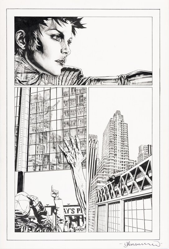 Lee Bermejo, Mick Gray, Lex Luthor: Man of Steel #4, pg 5 Hope - Œuvre originale